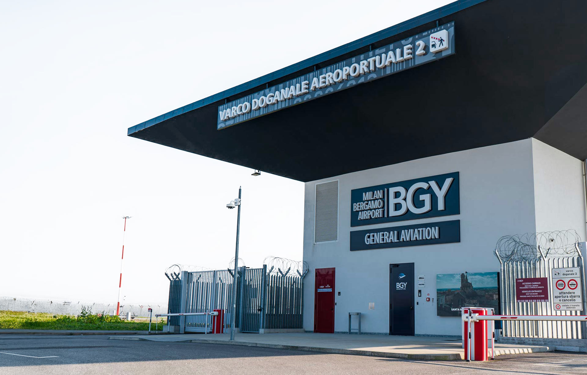 BGY Executive — Private Aviation Milan Bergamo Airport